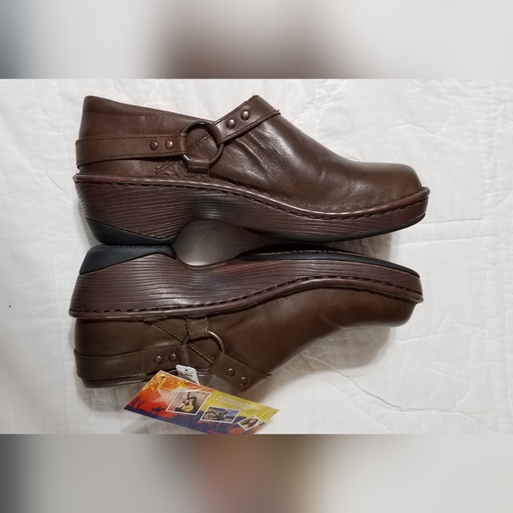 Durango Women's Clogs size 9M Brown Leather Western Slip-on shoe  RD3823… - Picture 4 of 11